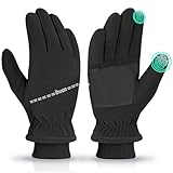 ihuan Winter Waterproof Gloves Ski for Women Men, Cold Weather Warm Thermal Touchscreen Snow Gloves for Running Cycling