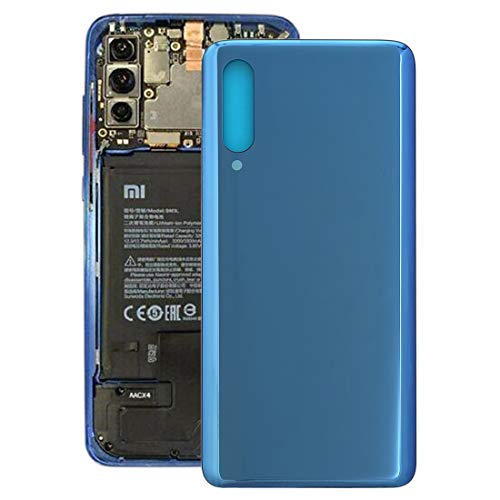 Coque arrière pour Xiaomi Mi 9 - Étui protecteur bleu pour batterie et téléphone portable cassé