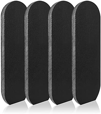EagleKing Stainless Steel Foot File Refills, 40 Pieces Replacement Pads, Foot Rasp Pad with Removable Glue, Size 5.2" L x 1.7" W