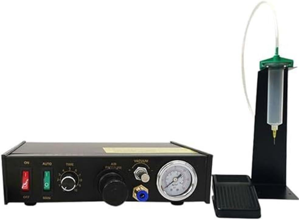 Semi-automatic dispensing machine, timing control, high precision, with foot switch, suitable for water-based glue