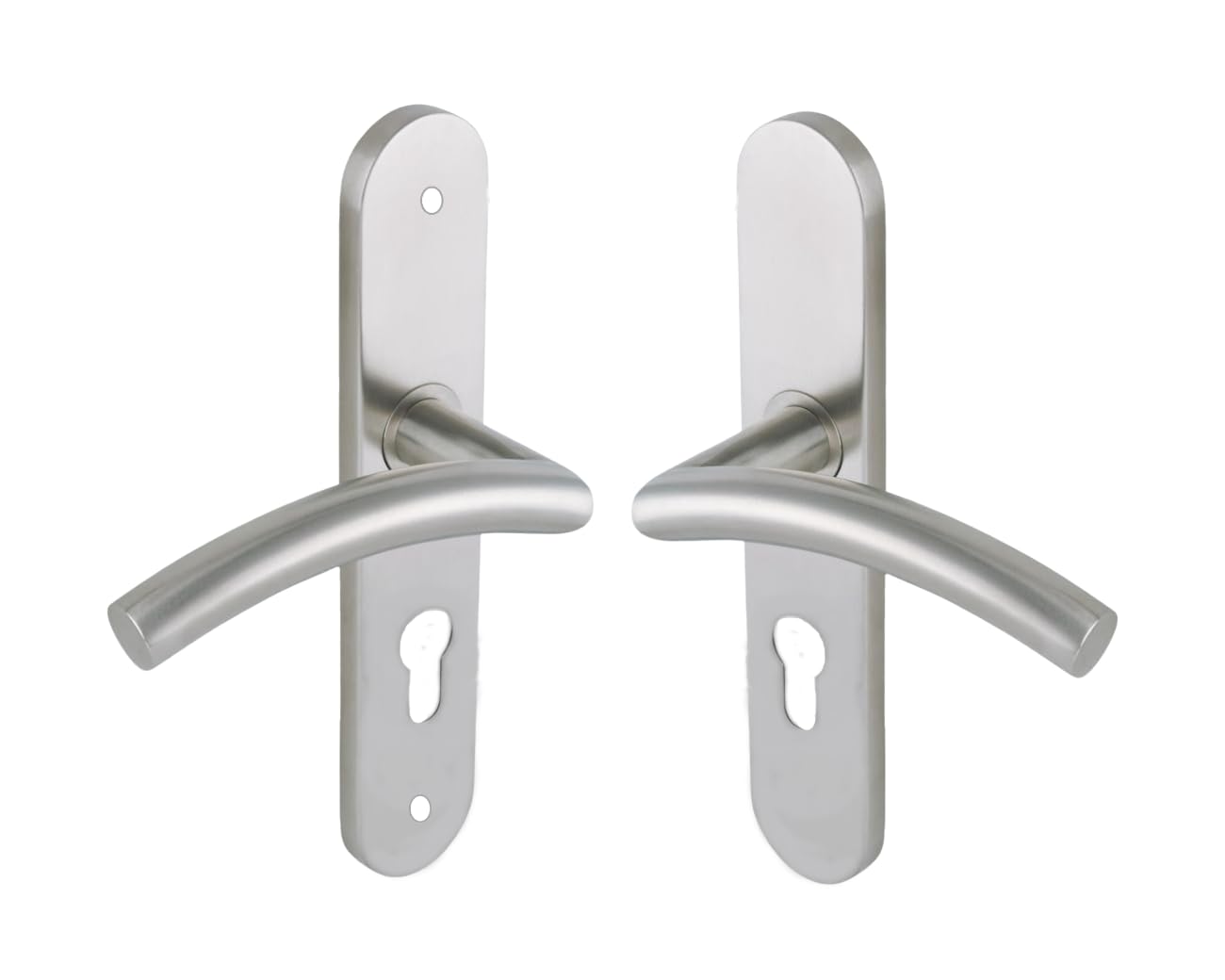 Poignée de porte inox Vachette LINOX 494 pour rénover facilement votre porte d'entrée ou de cave