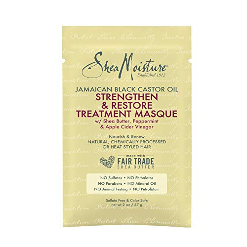 Sheamoisture Jamaican Black Castor Oil Strengthen & Restore Treatment Masque ...