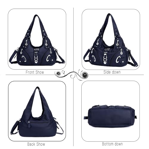 Image of Angelkiss Hobo Purses and handbags for Women Satchel Handbag Women Purses Large Daily Shoulder Bags