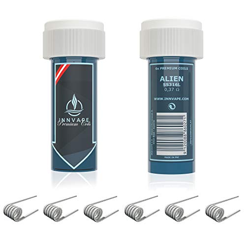 INNVAPE Bobinas premium para autoevaporador RDTA RTA RDA – 12 variantes disponibles (Alien SS316L)