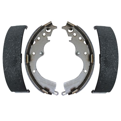 Image of Detroit Axle - Rear Brake Shoes for 2005-2021 Toyota Tacoma Replacement 2006 2007 2008 2009 2010 2011 2012 2013 2014 2015 2016 2017 2018 2019 2020 Semi-metallic Brake Shoes