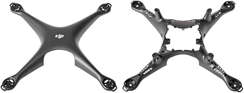 Accesorios para drones, carcasa superior, tren de aterrizaje, cubierta para DJI Phantom 4 Pro Edición obsidiana para pieza de reparación DJI (Talla