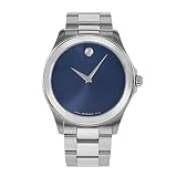 Movado Junior Sport Blue Dial Stainless Steel Mens Watch 0606116