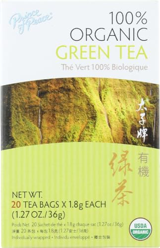 Prince of Peace Organic Green Tea - 20 Tea Bags image 5