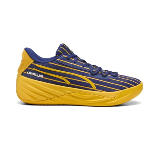PUMA Mens All-Pro Nitro Pinstripes Basketball Sneakers Shoes - Blue - Size 10.5 M