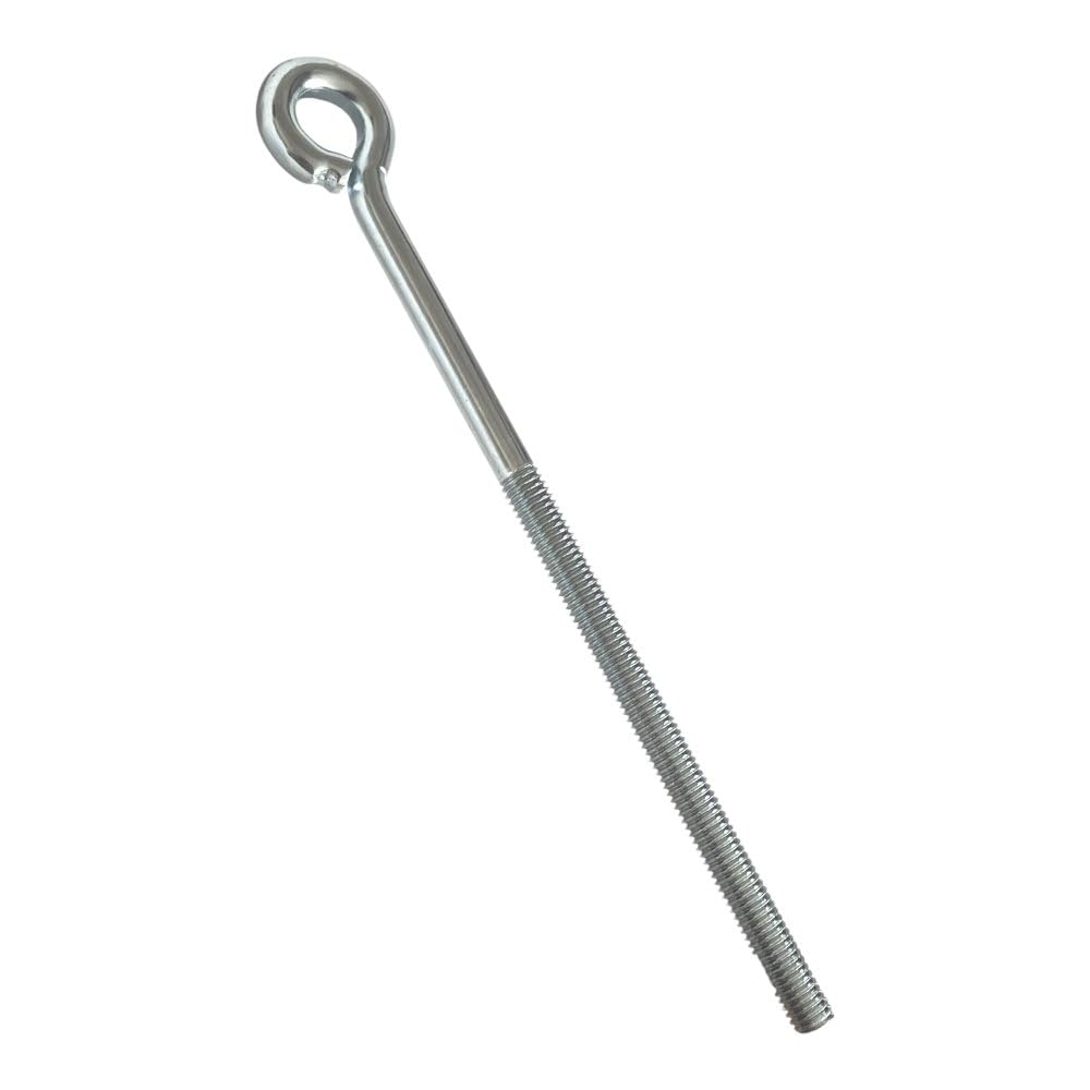 25 viti ad anello da 150 mm, vite a occhiello M8 per carichi pesanti, occhielli a vite, filettatura metrica precisa per una presa sicura, versatile, ideale per costruzioni, giardini e fai da