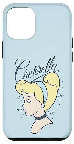 Coque iPhone 12/12 Pro Cendrillon Disney solide avec motif rigide anti-rayures