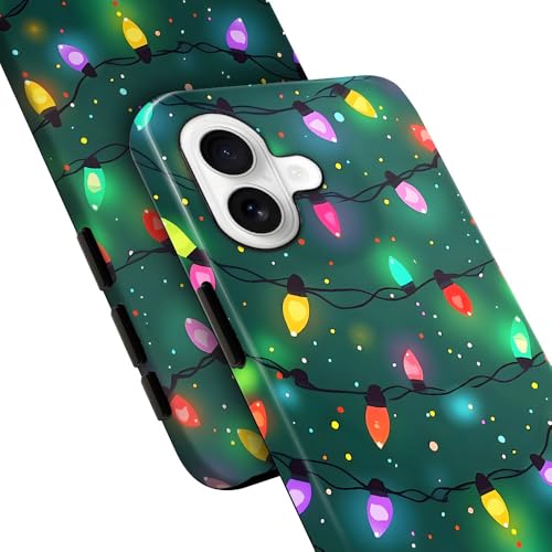 Case for iPhone 17,Christmas Lights Cute Holiday Phone Case Military-Grade Drop Protection Cover for Women Girl - Glossy by Generic - Used condition - Image 4