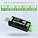 2PCS Waveshare Industrial USB to RS485 Bidirectional Converter Onboard Original CH343G Multi-Protection Circuits