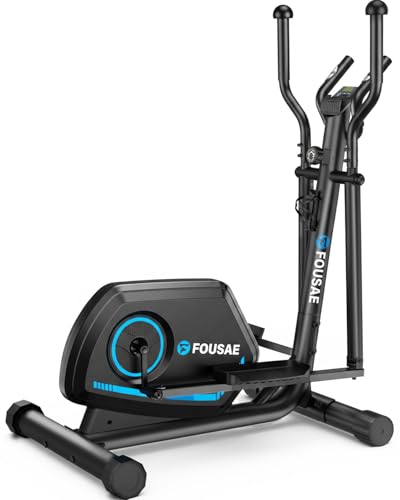 Image of Elliptical Exercise Machine, 16-Level Magnetic Resistance Elliptical Machine for Home Trainer with Hyper-Quiet Drive, 15.5IN Stride, LCD Monitor & App Support, 350LBS Weight Capacity