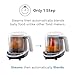 Baby Brezza One Step Baby Food Maker Deluxe – Auto shut Off, Dishwasher Safe Cooker and Blender to Steam + Puree Organic Food for Infants + Toddlers - Set of 3 Pouches + 3 Funnels