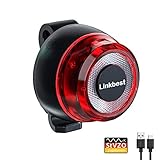 rücklicht s51 Universalbefestigung- Dank der Universalhalterung kann es einfach an den Sattel, der Sattelstütze, den Radhelm oder z.B. Rucksäcken befestigt werden. Wasserresistent nach IPX5(Spritzwassergeschützt), auch bei Starkregen.