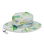 Columbia Unisex PFG Super Backcast Booney Sonnenhut, Cooles Grau/Reel Dreamz Print, S-M
