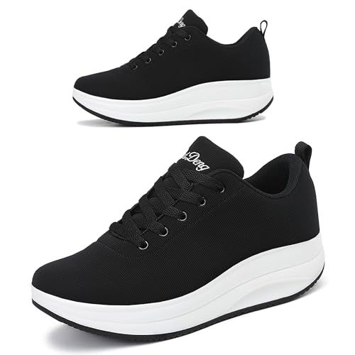 RUIDENG Rocker Bottom Shoes for Women