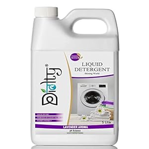 Diolty liquid detergent 5 litre top load front load, detergent liquid for washing machine – Eco-friendly, Non-toxic (Pink)