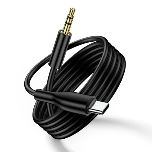 Samsung USB C to 3.5mm Aux Audio Cable,3FT Type C to 3.5mm Male Headphone Jack Adapter Car Stereo Cord for Samsung Galaxy A16 A15 A54 A35 A55 A14 S24 S23 Ultra S22 S21 S20,Pixel 9 8a 8 7,iPhone 16 15