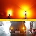 PHINLION 3157 4157 LED Turn Signal Bulbs, 3200 Lumens Super Bright 12V 3057 3457NA 4157NA 3157NA Amber Yellow LED Light Replacement for Car Truck Directional Blinker or Parking Lights