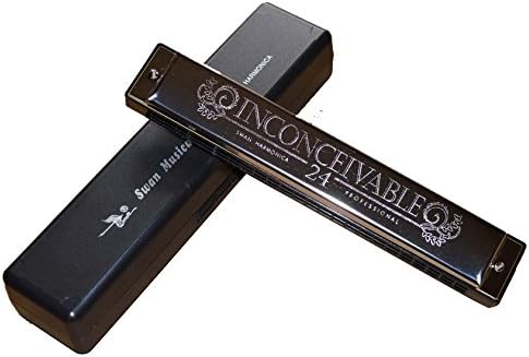 Swan, Special Key F#, 24 Holes Harmonica, Tremolo, Tone of F#