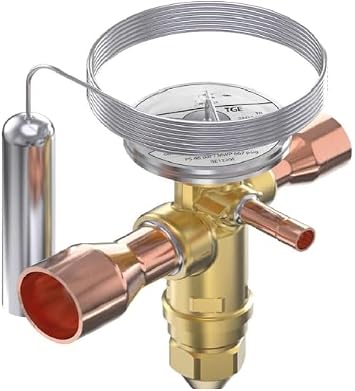 for Danfoss 067N2161 15TR Thermostatic Expansion for Valve, TGE, R22,R407C, 5/8x1 1/8 in