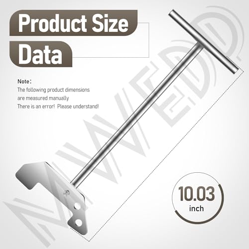 MWEDP Garbage Disposer Unjamming Wrench Compatible with Waste King and Moen Garbage Disposals, Fits Unclog Kitchen Sink Clogging (Wriggle It Into Place, And Give A Counter-Clockwise Turn)