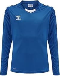 hummel Hmlcore XK Poly Jersey L/S Kids, True Blue, 140