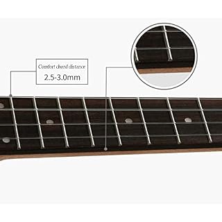 Full Size Guitar Acoustic Guitar Ukulele Mahogany 23 inches Concert Beginners Soft Sound Easy to Carry Beginner Acoustic… - Les Beatles, Paul McCartney, John Lennon, RIngo Starr, George Harrison Full Size Guitar Acoustic Guitar Ukulele Mahogany 23 inches Concert Beginners Soft Sound Easy to Carry Beginner Acoustic… – Image 2