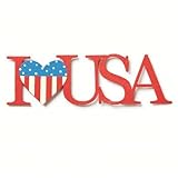 Embellish Your Story I Heart USA Magnet