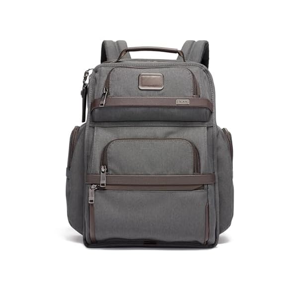 TUMI-Alpha-Brief-Pack-15-Laptop-Backpack-with-Padded-Adjustable-Straps-Laptop-Bag-Stores-Laptop-Tablet-Toiletries-Anthracite TUMI - Alpha Brief Pack - 15" Laptop Backpack with Padded Adjustable Straps - Laptop Bag - Stores Laptop, Tablet, Toiletries - Anthracite