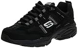 Skechers Sport Men's Vigor 2.0 Trait Memory Foam Sneaker, Black, 10 XW US