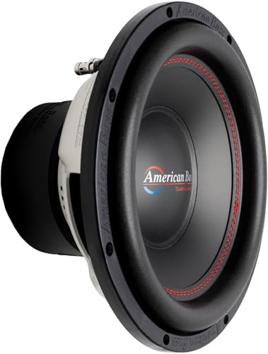 American Bass XD 12” Subwoofer, 1000W Max / 400W RMS, Dual 4 Ohm, 2” Voice Coil, 80oz Magnet, Stamped Steel Basket, High-Performance Subwoofer Car Audio Driver for Deep Bass and Tight Response