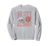 Ohio State Buckeyes vs Illinois Fighting Illini 2025 Vintage Sweatshirt