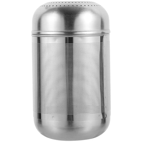 jojofuny Filtre à Assaisonnement en Acier Inoxydable 304 Passoire à Thé Boule Fine sans Chaîne Infuseur à Thé Portable Accessoire Cuisine et Épices Usage Domestique et Restauration