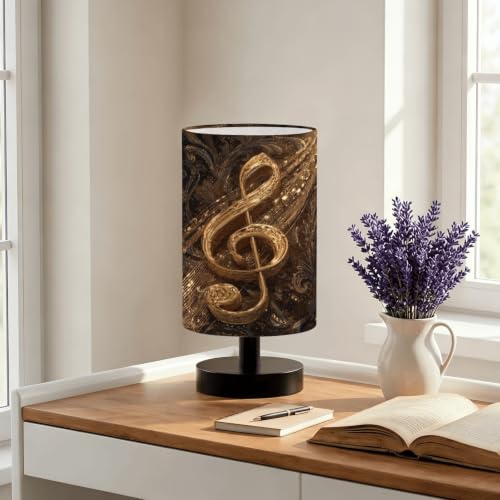 Music Theme Treble Clef Table Lamp