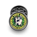 Santa Cruz Shredder Born to Shred Grinder for Herbs Knurled Top for Stronger Grip 2-Piece Medium 2.2