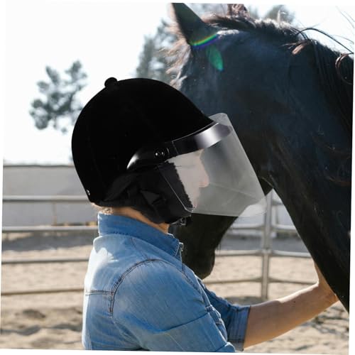 Casco ecuestre integral con funda de protección y ergonomía transpirable unisex 5