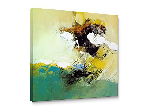 Niwo ART-Abstract Color C, Color Series, Canvas Wall Art Decor,Framed