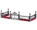 Lemax Village Collection Lighted Wrought Iron Fence #54303