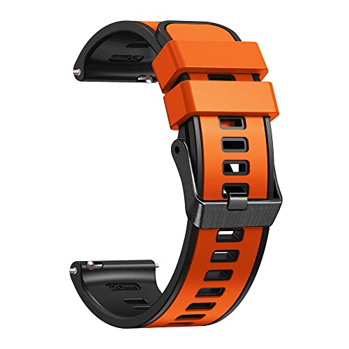 Bracelet silicone 22mm Huawei GT 5 : le confort idéal du bureau aux séances de sport