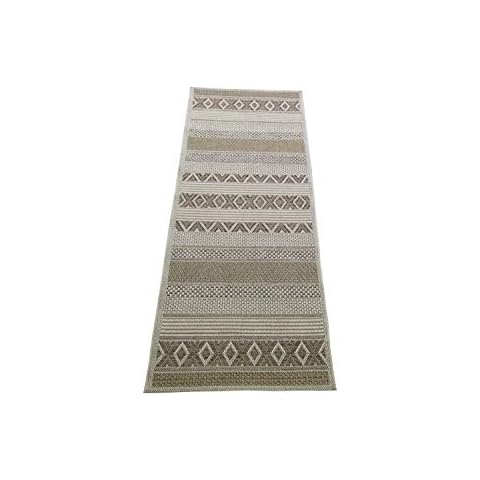 Teppich-Traum Läufer In- & Outdoor Teppich Sisal Optik Küche Flur Terrasse Balkon Cover