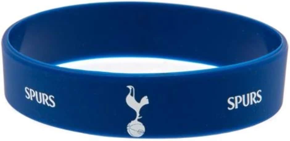 Tottenham Hotspur FC Silicone Wristband (One Size) (Blue)