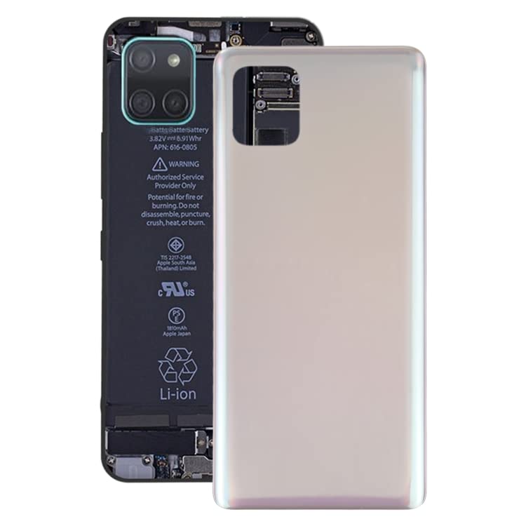 Couverture arrière Galaxy Note10 Lite or pour remplacer une vitre de batterie cassée