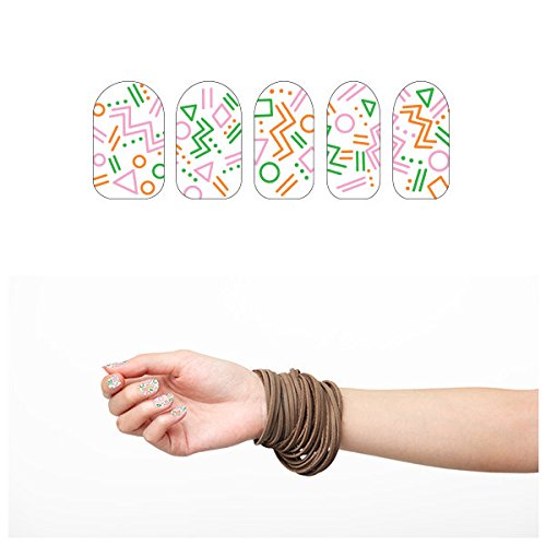 Tattify 90's Nail Wraps - Funfetti (Set of 22)