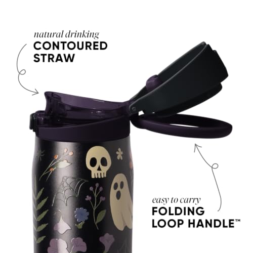 Image of Simple Modern Halloween Water Bottle with Straw & Handle | 30oz | Halloween