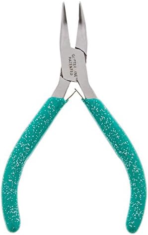 EUROTOOL Glitter Line Plier, Bent Nose, 4-1/2 Inches image 5