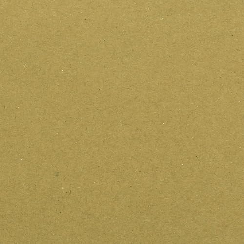 American Crafts Smooth Cardstock 12"X12"-Dark Kraft