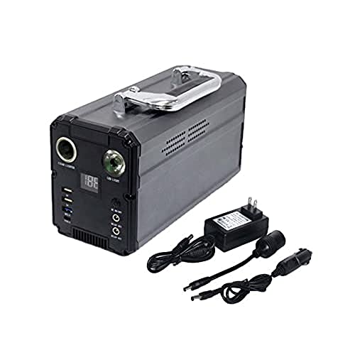 Portable Power Station with Expandable Capacity and AC Outlets for Home Backup, Emergency, and Outdoor Use